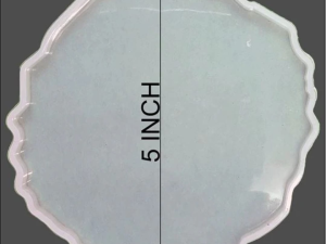 5" Round Agate Coaster Mould