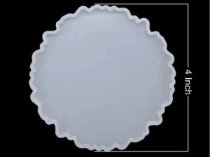 4 inches New Agate Coaster mould