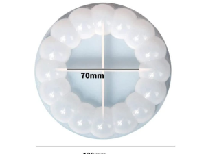 5.5" Bubble Edge Coaster Mould